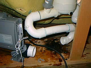 Plumbing the system.